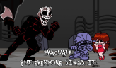 FNF Evacuate, but Everyone Sings it